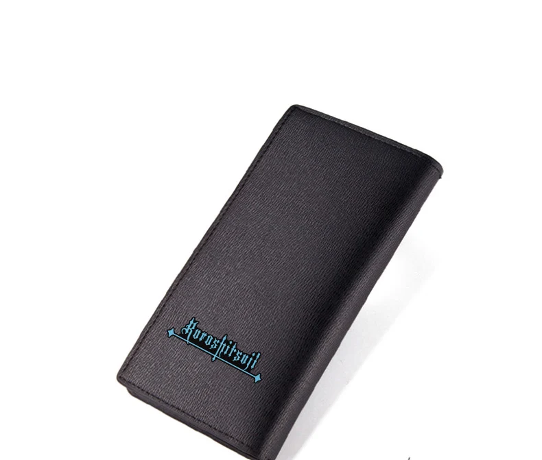 Black Butler Wallet Ciel Phantomhive Sebastian Michaelis Black Long PU Purse (9)