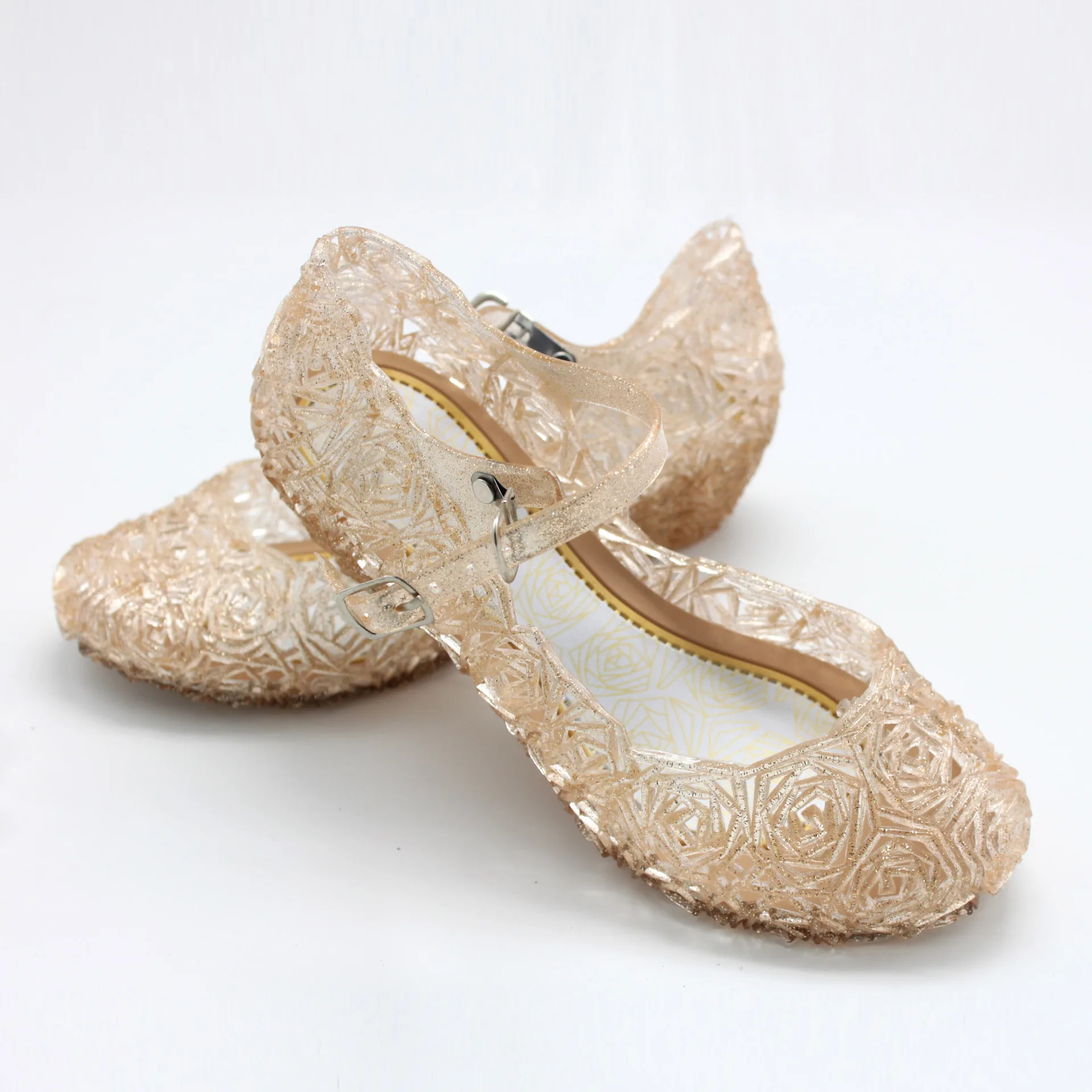 Kids Girls Princess Sandals Summer New Fashion Baby Girls Crystal Sandals Toddler Cute Party Dance Shoes B967