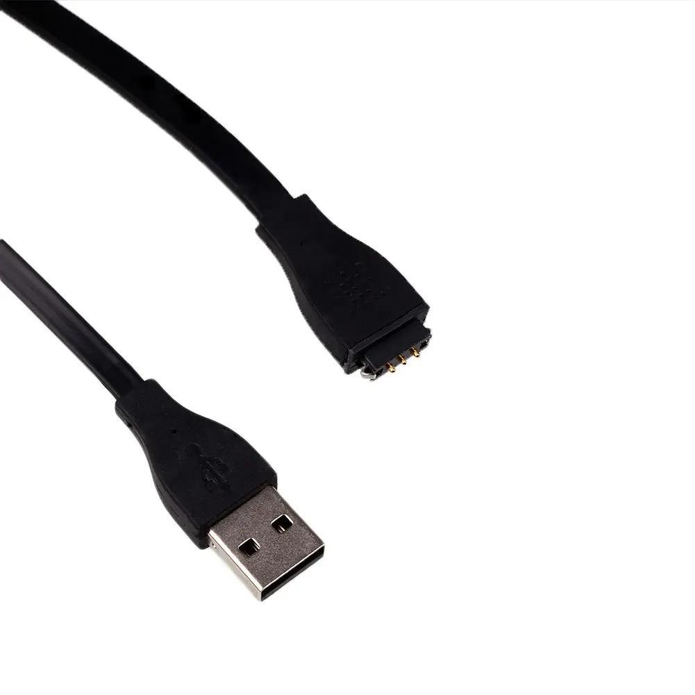 Зарядное устройство кабель сила/зарядка браслет USB кабель черный Универсальный Fitbit зарядное устройство умный Браслет напульсники наручные часы