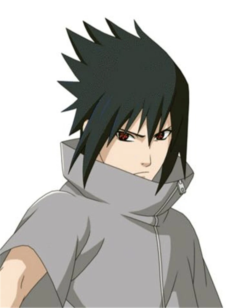 Японское аниме Учиха, сасуке, Наруто Парик Косплей Опора Hokage термостойкие синтетические волосы аксессуары декор для мужчин 1 шт