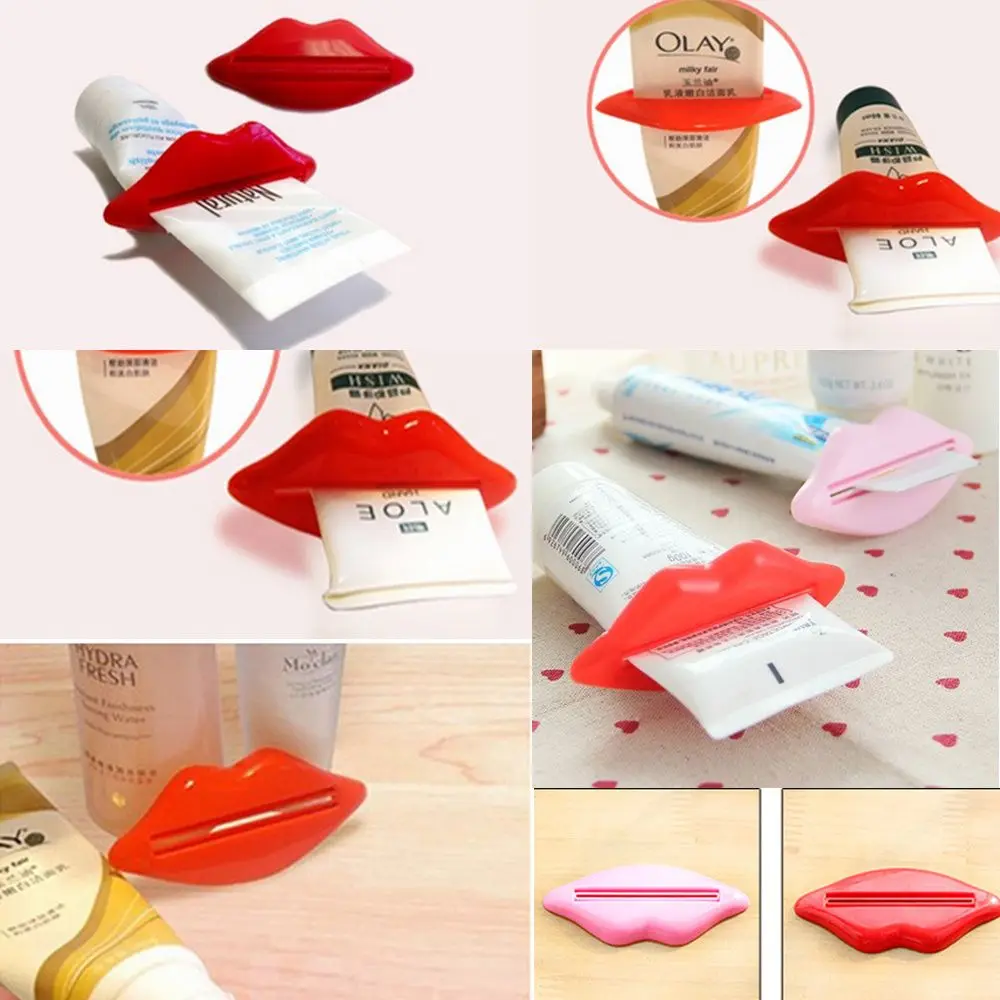 Plastic Toothpaste Tube Squeezer Dispenser for Bathroom