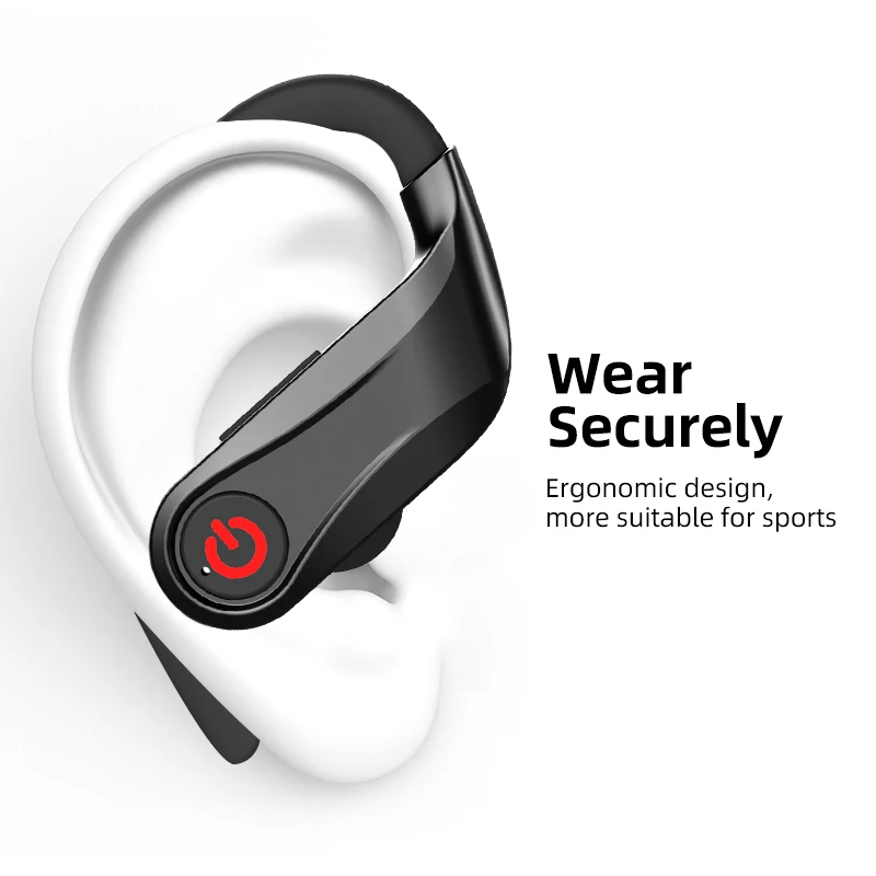 GUUGEI TWS беспроводные наушники Bluetooth 5,0 гарнитура наушники-вкладыши стерео глубокий бас спортивные с микрофоном зарядная коробка для iPhone