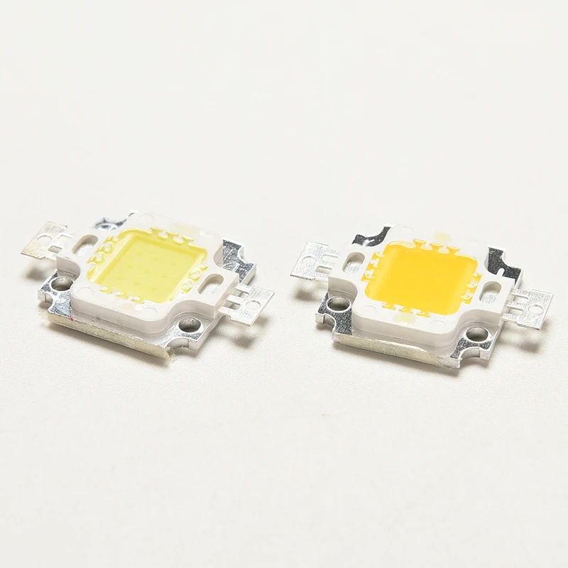 Светодиодная лампа высокой мощности SMD 10 Вт теплый белый/холодный белый свет 1 шт.