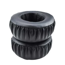 1pair On Ear Replacement Parts Audio Cushion Ear Pads Round Cover Noise Proof Protective Wired Headphones For Sony MDR XB500