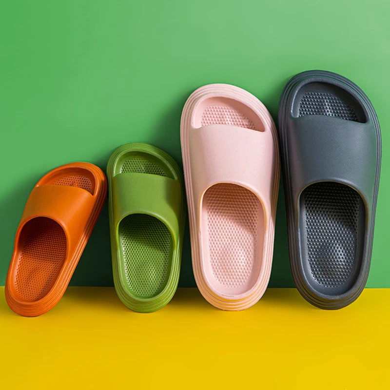 Zapatillas de baño antideslizantes para niños y niñas, cómodas, de EVA, para el verano, 2021