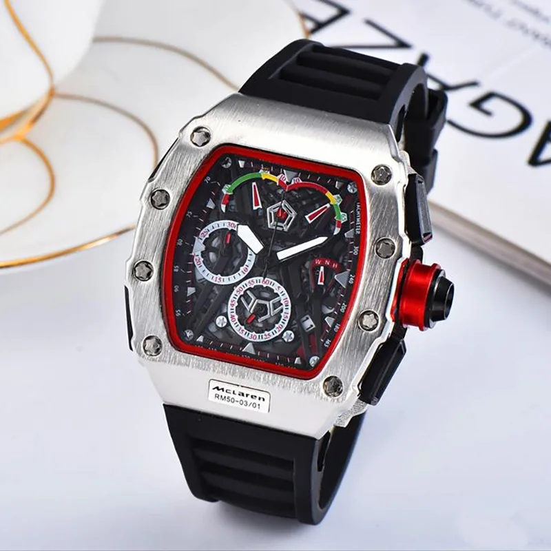 

New Men's Quartz Watch Luxury Brand Military Men's Fashion Watch Quartz Watch Men's Shockproof Automatic Date watches