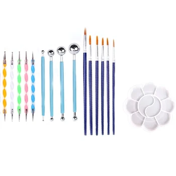 

20Pcs Dot Painting Tools Kit Mandala Dotting Tools Set for Painting Rocks,Painting Rocks Dot Kit, DIY Painting Pen