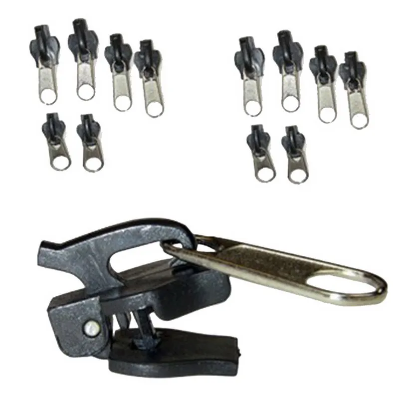 

6 PCS/Set Universal Instant Fix Zipper Repair Kit Replacement Zip Slider Teeth Rescue New Design Zippers Separating Zipper