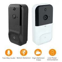 

2.4G Wifi Smart Video Doorbell Intercom Smart Camera Doorbell PIR Detection Camera Night Vision Home Security Video Door Bell