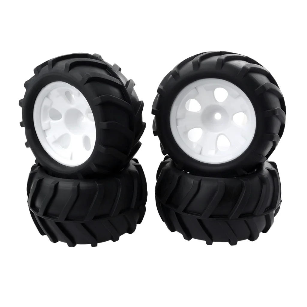 Remote Control Monster Truck 85mm Rubber Tire Tyres for HSP HPI WPL FS 1/16 RC Big Foot Tires Tyres for ZD Racing Spare Parts Remote Control Monster Truck 85mm Rubber Tire Tyres for HSP HPI WPL FS 1/16 RC Big Foot Tires Tyres for ZD Racing Spare Parts
