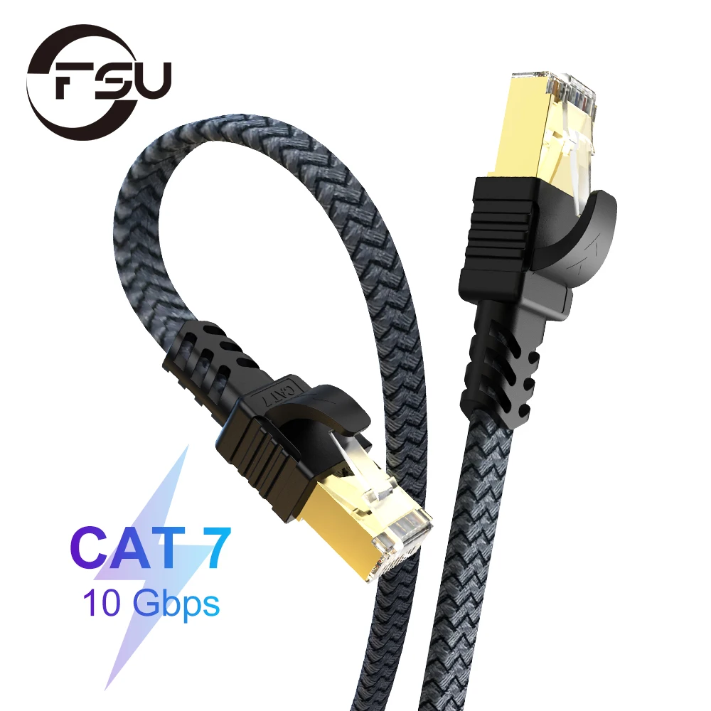 Кабель Ethernet CAT 7 сетевой кабель RJ45 UTP патчкорд для модема роутера локальной сети |