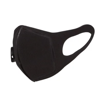 

Fashion Casual Mask Reusable Black Mask With Adjustable Straps and a Washable Respirator Mask Made