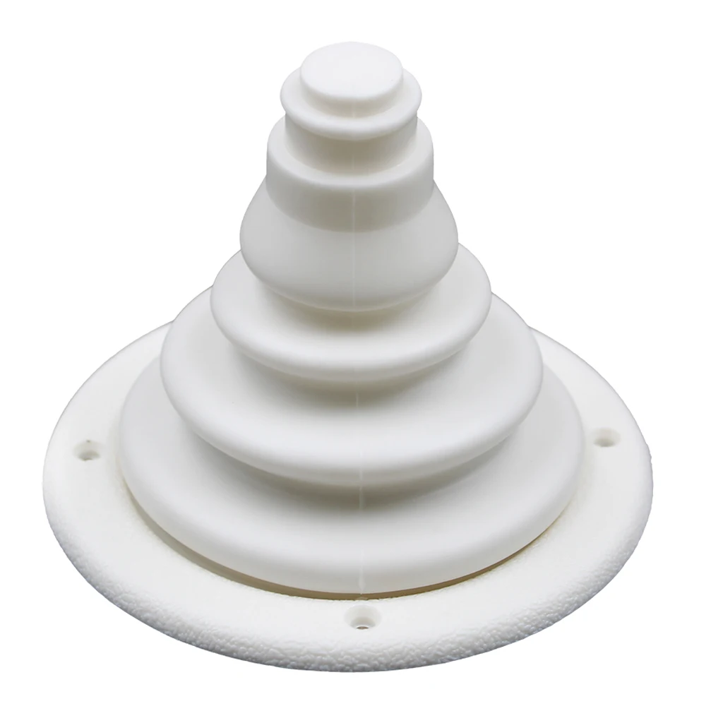 Boat Rigging Hole Cover Boat Engine Rigging & Cable Protector Boot Rigging Hole Cover 4 icnh 100mm (White)