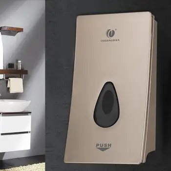 

400ml Soap Dispenser Wall Mount Shampoo Shower Non-Slip Button Dispenser Soap Container Washroom Accessories Hand Soap Dispenser