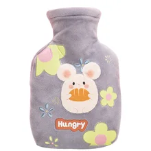Cartoon Cute Hot Water Bottle 350ml Soft Warm Hot Water Bag Girls Kids Hand Warmers Portable Handwarmer for Ladies Cartoon Cute Hot Water Bottle 350ml Soft Warm Hot Water Bag Girls Kids Hand Warmers Portable Handwarmer for Ladies