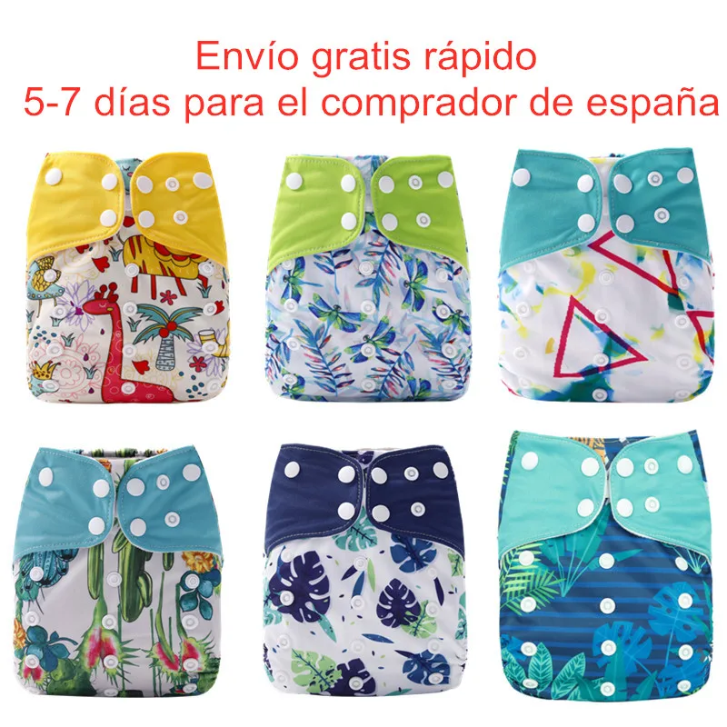 

[simfamily]Diaper new baby cloth diapers porket adjustable boy girl newborn washable waterproof reusable nappies