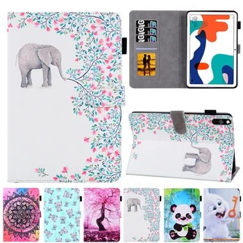 

Coque For Huawei Matepad 10.4 inch Case 2020 BAH3-W09 BAH3-AL00 Cartoon Elephant Leather Case For Huawei MatePad 10.4 Cover Case