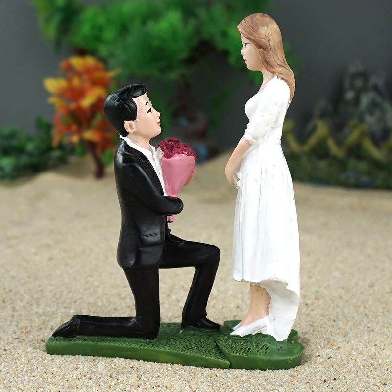Sandbox simulation psychology sandbox suit court toy hand made ornament character model romantic proposal | Игрушки и хобби