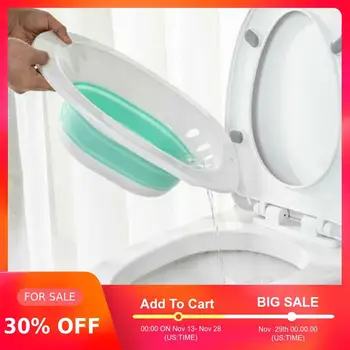 

WIILII Foldable Non-Squat Pregnant Hemorrhoids Relief Bidet Postpartum Tub Band Flush Wash Device Toilet Seat Toilet Decoration