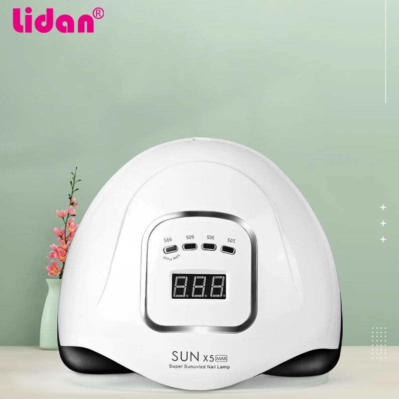 SUN X5 MAX 180W UV Lamp Drying Gel Polish Timer Auto Sensor Machine Dryer Varnish LED LCD Display For DIY Manicure Nail Art Tool | Красота и