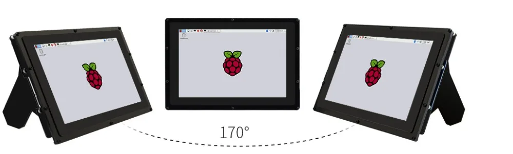 Waveshare 10,1 дюймов HDMI lcd(B) 1280*800 емкостный дисплей монитор, ips сенсорный экран, для Raspberry Pi, Banana Pi, BB Black WIN10