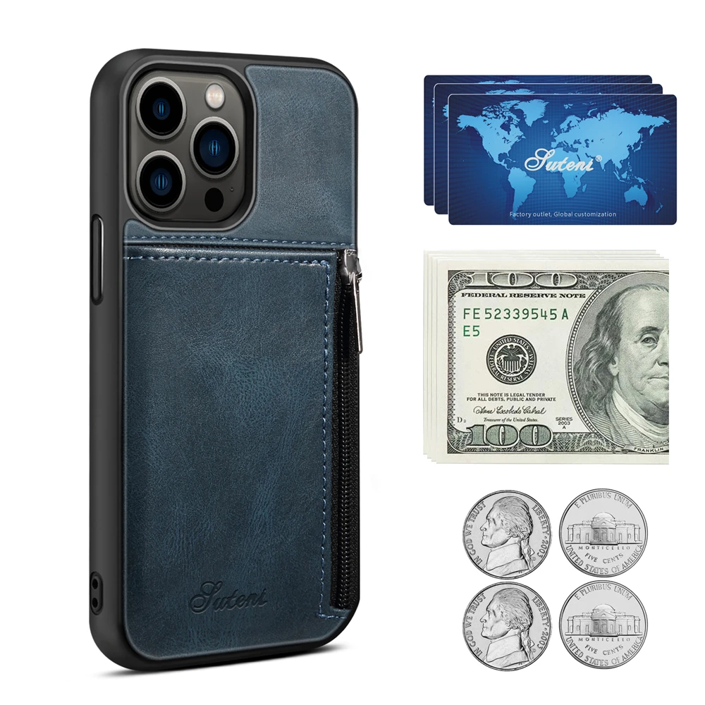 Wallet Case for iPhone 13/13 PRO 2021 Luxury ID Cash Credit Card Slots  Holder Carrying Pouch Folio Flip PU Leather Cover - China Phone Case and  Silicone Liquid Phone Case for iPhone