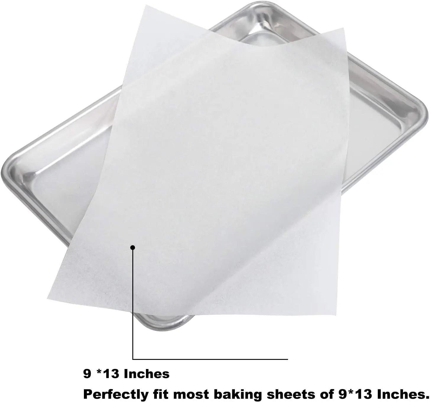 50/100pc of parchment paper, food wrapping paper wax paper baking