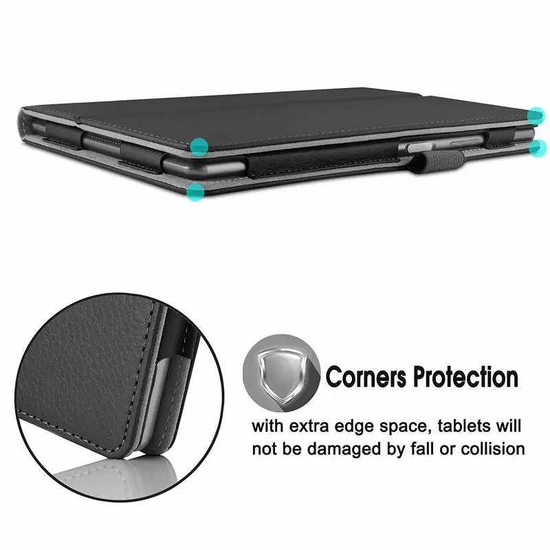 Flip pu Couro Case para Lenovo Tab Plus m8 Fhd e8 Também8704 - Imagem 4