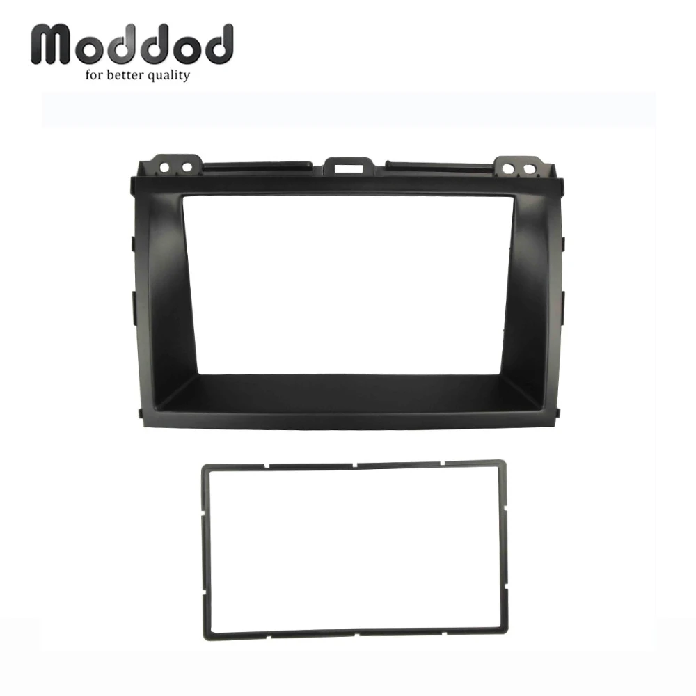 

Double Din Radio Fascia For LEXUS GX 470 Toyota Land Cruiser Prado 120 Dashboard Stereo Plane Dash Trim Installation Kit Frame