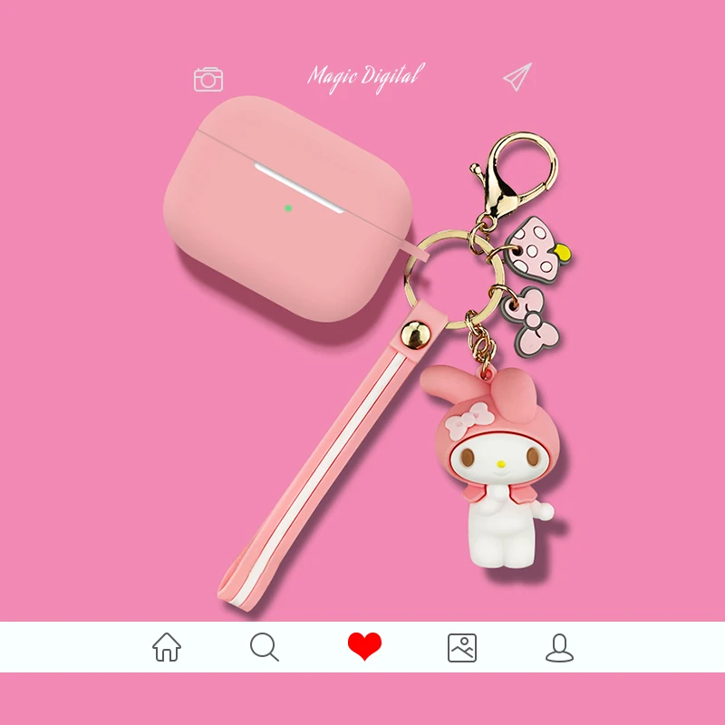 ТПУ милый мультяшный чехол для Airpods Pro Чехол беспроводной Bluetooth для apple airpods pro Чехол чехол для наушников для Air Pods pro 3