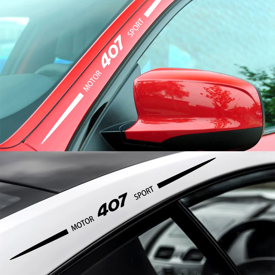 4 Stuks Auto Dorpelbeschermers voor Peugeot 207 2010-2016 4 Stuks Auto Dorpelbeschermers voor Peugeot 207 2010-2016