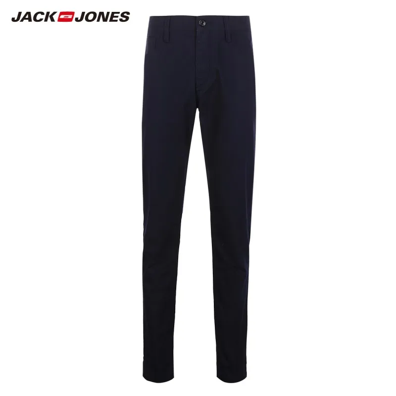 JackJones осенние мужские удобные хлопковые универсальные тонкие джинсы