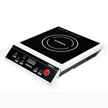

3500W Commercial 110/220V Cooktop Burner Induction cooker Stainless Steel Household Stove Waterproof