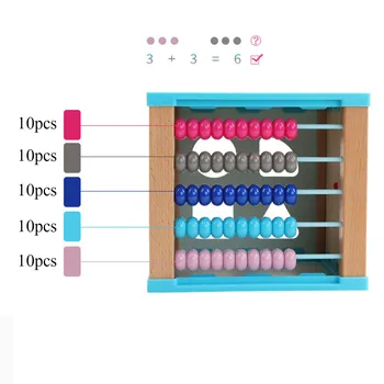 

Wooden Bead Maze Activity Cube Natural Non-toxic Activity Center Box Early Learning Educational Toys for Children Kids