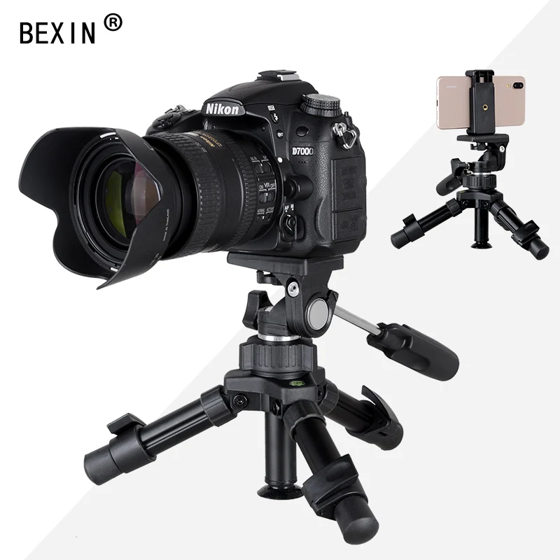  BEXIN Phone stand mini tripod camera holder smartphone tripod flexible folding desktop pocket tripo