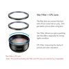APEXEL HD 2X Telephoto Lens Phone Camera Lens Telescope Lens With CPL Star Filter For iPhone Samsung Android All Smartphones 4