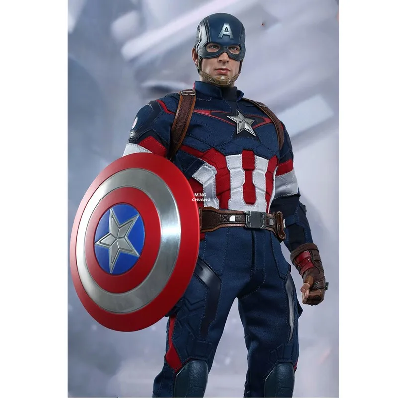 1" MMS281 статуя Мстителей Капитан Америка бюст Steve Rogers полная длина портретное Искусство ремесло GK фигурка игрушка коробка 31 см V1042