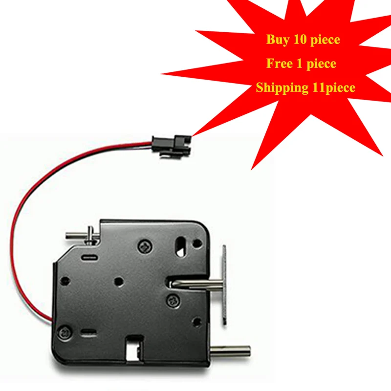 

DC 12V Electric Control Latch Drawer Switch Lock Electromagnetic Lock Without Detection Switch cerradura inteligente