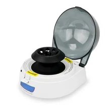 Máquina de centrifugación manual de suero Pet, minicentrífuga de laboratorio