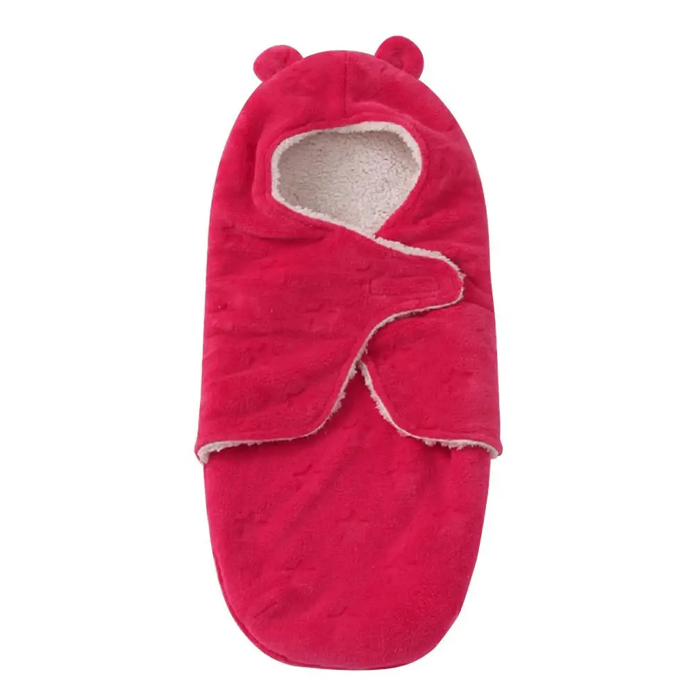 Babies Sleeping Bags Newborn Baby Cocoon Swaddle Wrap Envelope 100%Cotton 0-3 Months Baby Blanket Swaddling Wrap Sleepsack