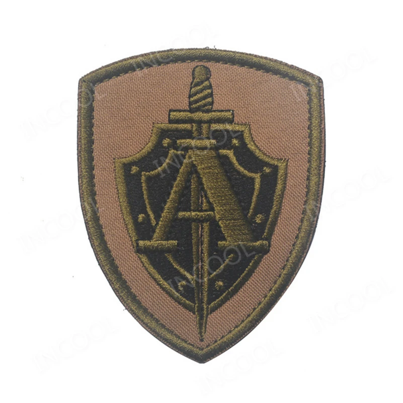 16 Embroidery 7X6 CM Нашивки с вышивкой в виде русского флага, армейские военные нашивки с черепом, тактические нашивки с эмблемой, нашивки с вышивкой в виде русского солдата - Цвет: 16 Embroidery 7X6 CM