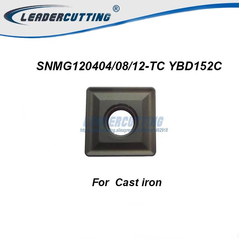 SNMG CNMG 120404-TC 120408 0412-TC YBD152C*10pcs Turning Inserts Cutting blade for Holder MSKNR/MSDNN Cast Iron | Инструменты