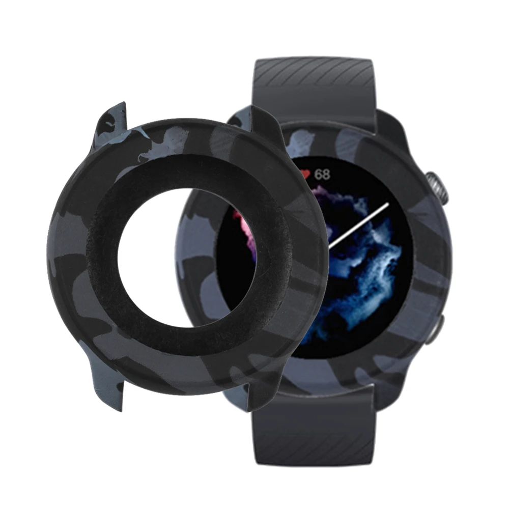 

Silicone Case For Huami Amazfit GTR 3 Pro Smart Watch Protective Cover For Amazfit GTR3 Pro Soft TPU Cases Protector Frame Shell