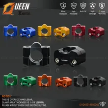 Алюминиевые тиски из металлического сплава для мотоцикла 22 мм 7/" Руль Riser Mount Irbis Bars kayo Motocross Enduro MX TTR T 250 части