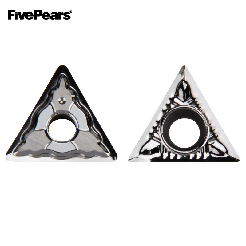 

FivePears 10pcs TCGT16T302 090202 110202 160408 TNMG160408 HA Aluminum cutter blade Insert Cutting Tool turning tool CNC Tools