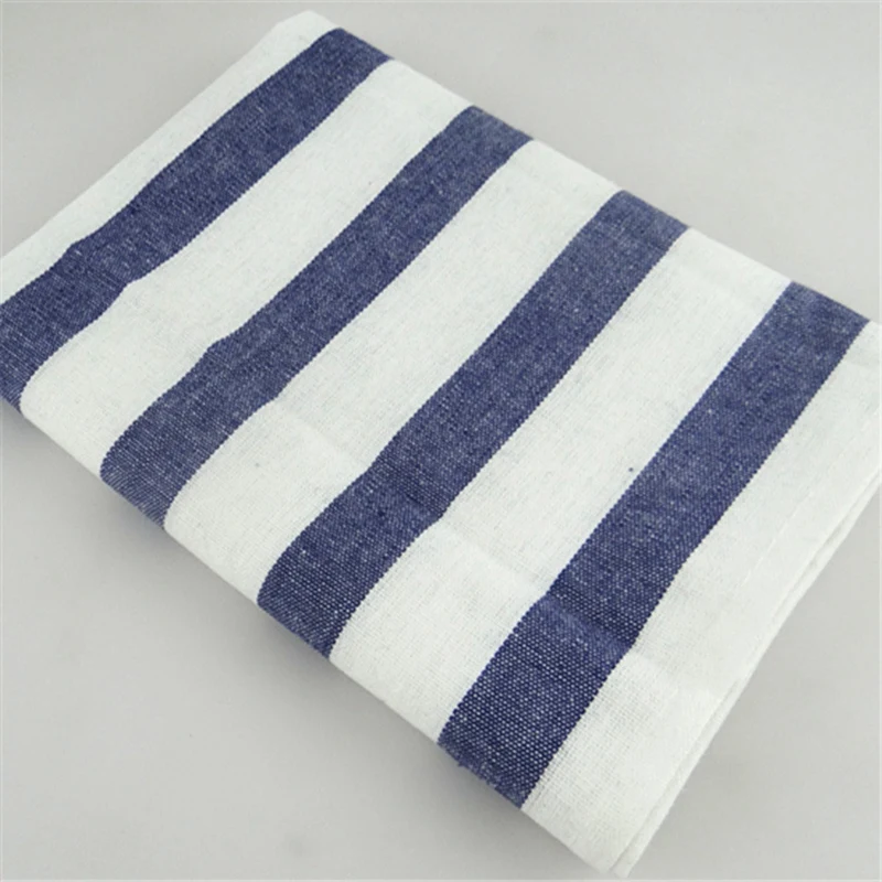 3piece High Quality Blue White Striped Tea Towel Kitchen Towel