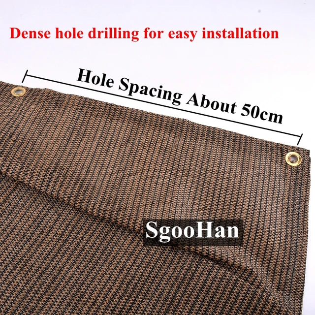 0,9X5M Kávéfesték Napfényes Háló Kerti Zamatos Növény Napfény Hdpe Ellen - Image 4