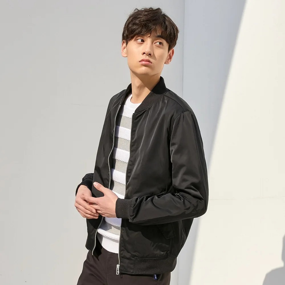 Most effective  Metersbonwe Men's Casual Jackets for Men Jogger Fashion Jacket Men Overcoat Baseball Jackets Men's 