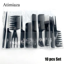 Comb-Set Pick Hair-Care Tail-Teasing Professional Fine 10pcs Waves Styling Coarse Anti-Static
