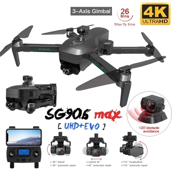 2021 New SG906 MAX/Pro 2 GPS Drone 4K Professional With WiFi FPV HD Camera 3-axis Gimbal RC Drones Brushless Quadcopter Toys 1